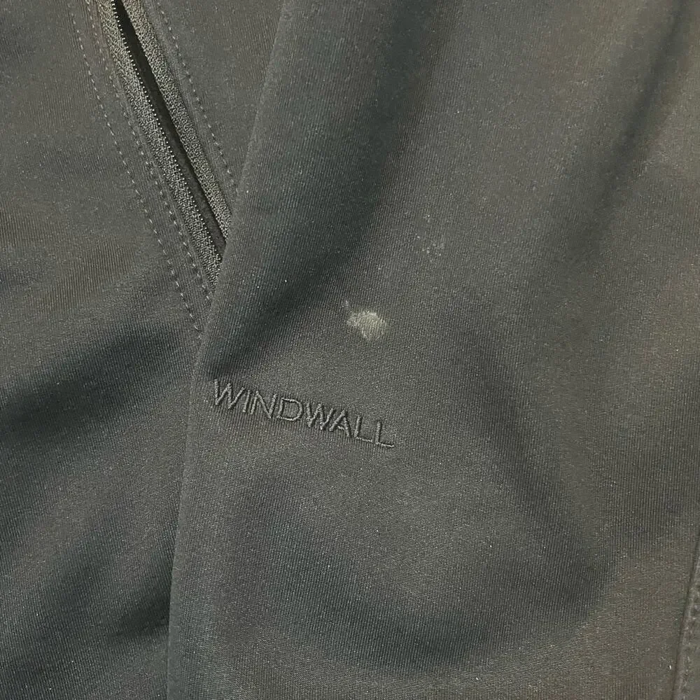 The North Face Mens‎ L Soft Shell Full Zip Jacket Corporate Logo Black
